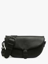 Sac Bandouli�re M Oxer Cuir Etrier Noir oxer EOXE065M