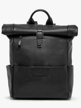 Sac � Dos Business Flandres 1 Compartiment Cuir Etrier Noir flandres EFLA8102