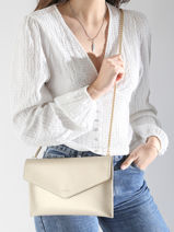 Pochette De Soir�e L Paddock Cuir Etrier Or paddock EPAD075L-vue-porte