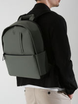 Sac � Dos Business Impulsion 2 Compartiments + Pc 15" Etrier Beige impulsion EIMP8282-vue-porte