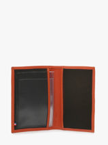 Leather Document Holder Madras Etrier Orange madras EMAD429-vue-porte