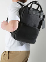 Sac � Dos Business Light 2 Compartiments Etrier Gris light ELIG8272-vue-porte