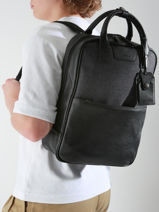 Sac � Dos Business Light 1 Compartiment Etrier Gris light ELIG8271-vue-porte