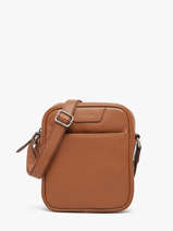 Leather Flandres Crossbody Bag Etrier Brown flandres EFLA729M