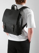 Sac � Dos Spider Business 1 Compartiment Etrier Noir spider ESPI8191-vue-porte