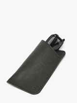 �tui Lunette Cuir Etrier Noir madras EMAD5017-vue-porte