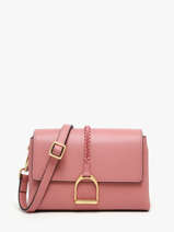 Shoulder Bag S Torsade Leather Etrier Pink torsade ETOS169S