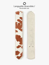 Agns Afneembaar Decoratief Lipje Etrier Brown agnes EAGN121A