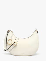 Sac Bandouli�re Torsade Cuir Etrier Blanc torsade ETOS167M-vue-porte