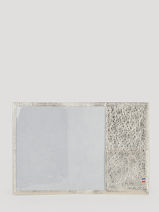 Etui Passeport Etincelle Iris�e Cuir Etrier Or etincelle irisee EETI025-vue-porte