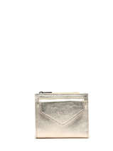 Porte-monnaie Etincelle Iris�e Cuir Etrier Or etincelle irisee EETI810