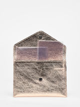 Porte-papiers Etincelle Iris�e Cuir Etrier Or etincelle irisee EETI054-vue-porte