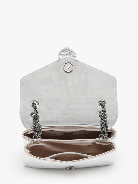 Cross Body Tas Jana Irise Leather Etrier Silver jana irise EJIR002R other view 3