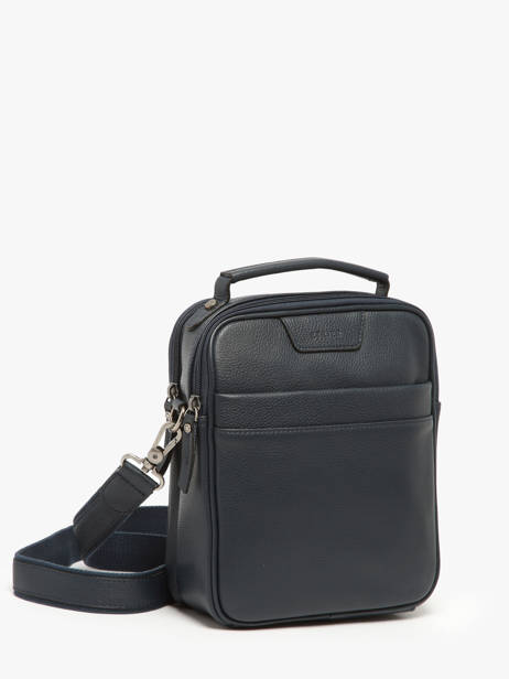 Leather Flandres Crossbody Bag Etrier Blue flandres EFLA732M other view 2