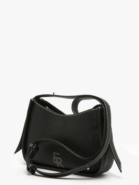 Crossbody Bag M Foudre Leather Etrier Black foudre EFOD089M other view 4