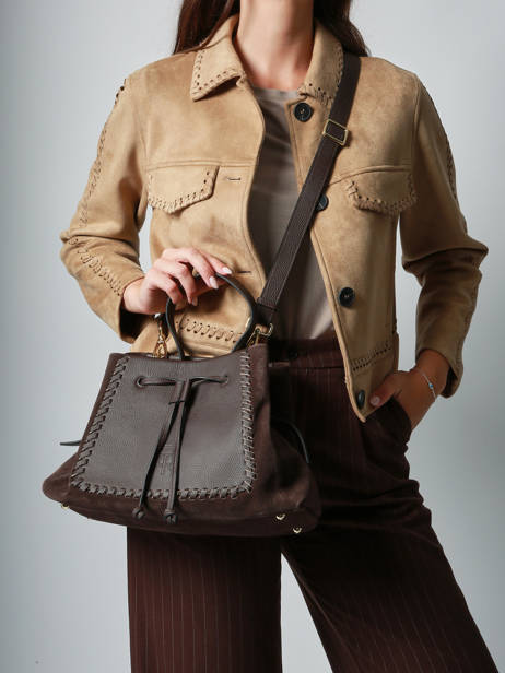 Sac Bandoulière Brumby Etrier Marron brumby EBRU148M vue secondaire 2